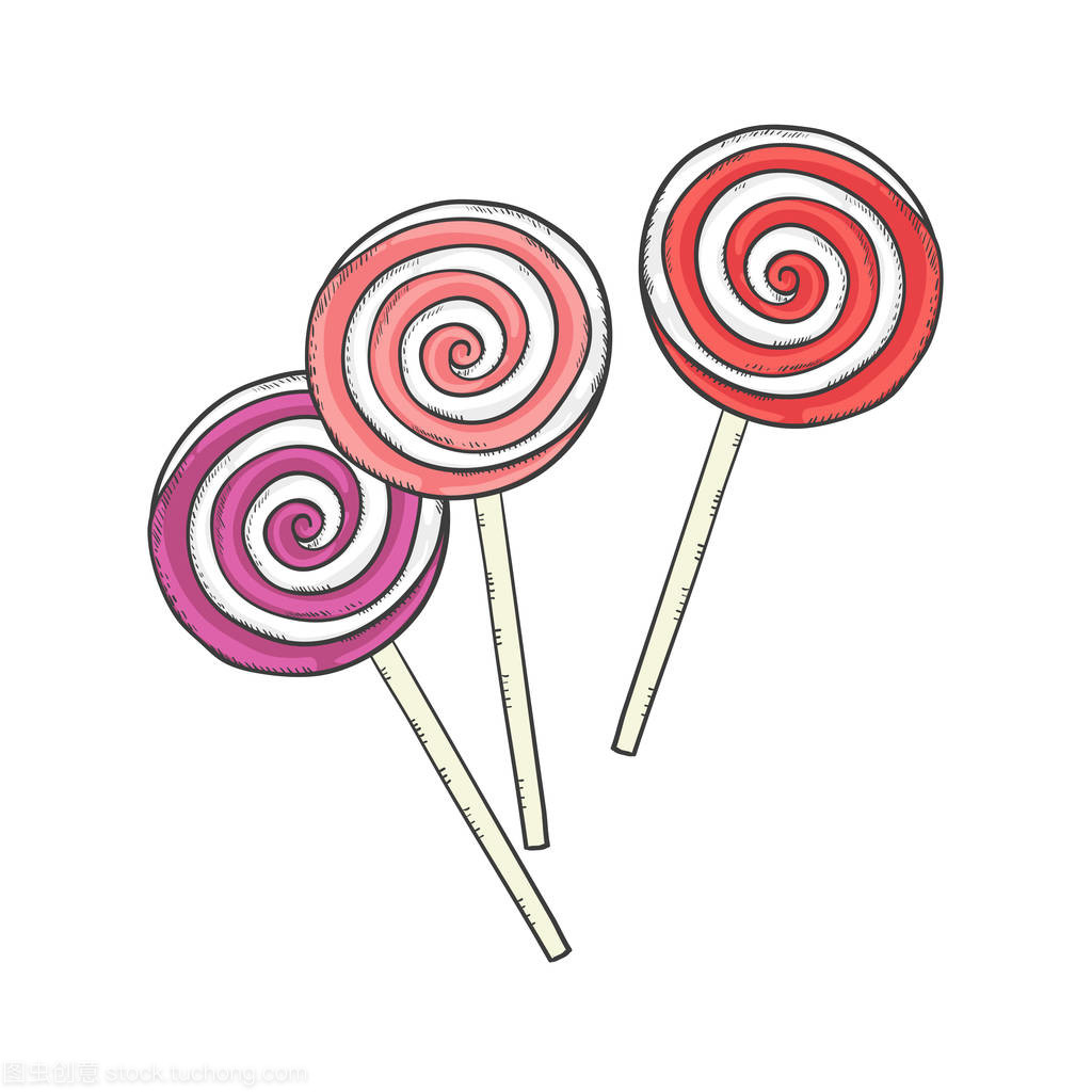 彩色卡通棒糖與茶葉 一場純白隔離中的創意碰撞